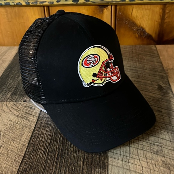 CELTIC WOLF Accessories - CUSTOM MADE SAN FRANCISCO 49ERS TRUCKER HAT